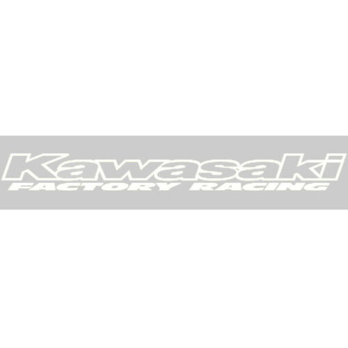 KAWASAKI WINDSCREEN STICKER - FACTORY RACING - MADE IN AUSTRALIA - Bild 17 von 24