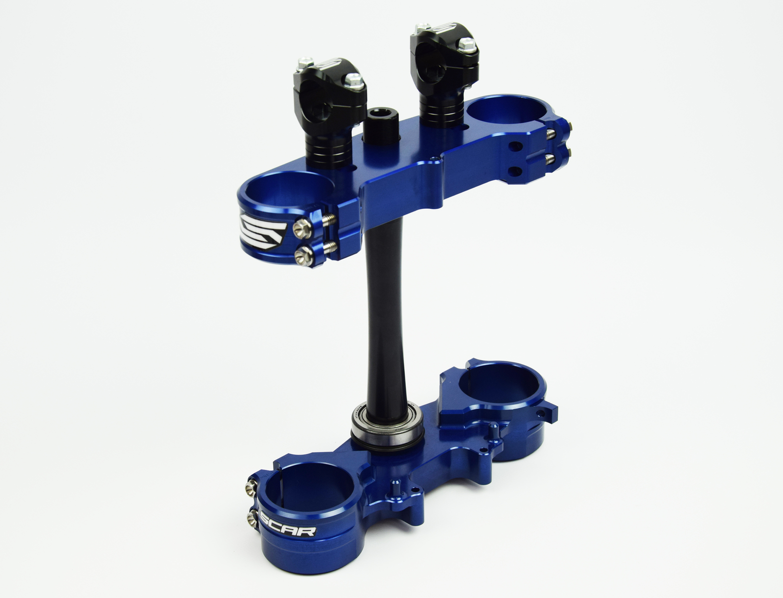 YZ250 YZ250X 2015 TO 2023 TRIPLE CLAMPS BLUE SCAR RACING S1427 SCAR