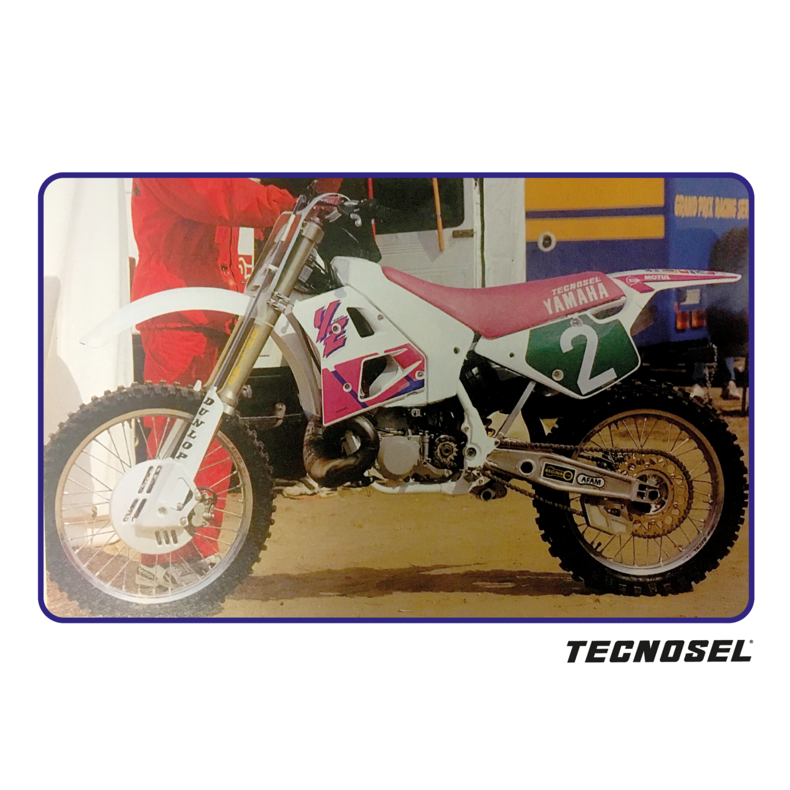 1990 1991 1992 YZ250 TECNOSEL GRAPHICS KIT 1992 REPLICA T82V00 - Tecnosel