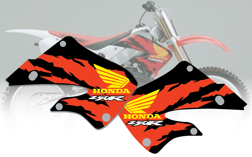 1997 CR250 CR500 OEM REPLICA HONDA GRAPHICS THROTTLE JOCKEY TJ97CROEM