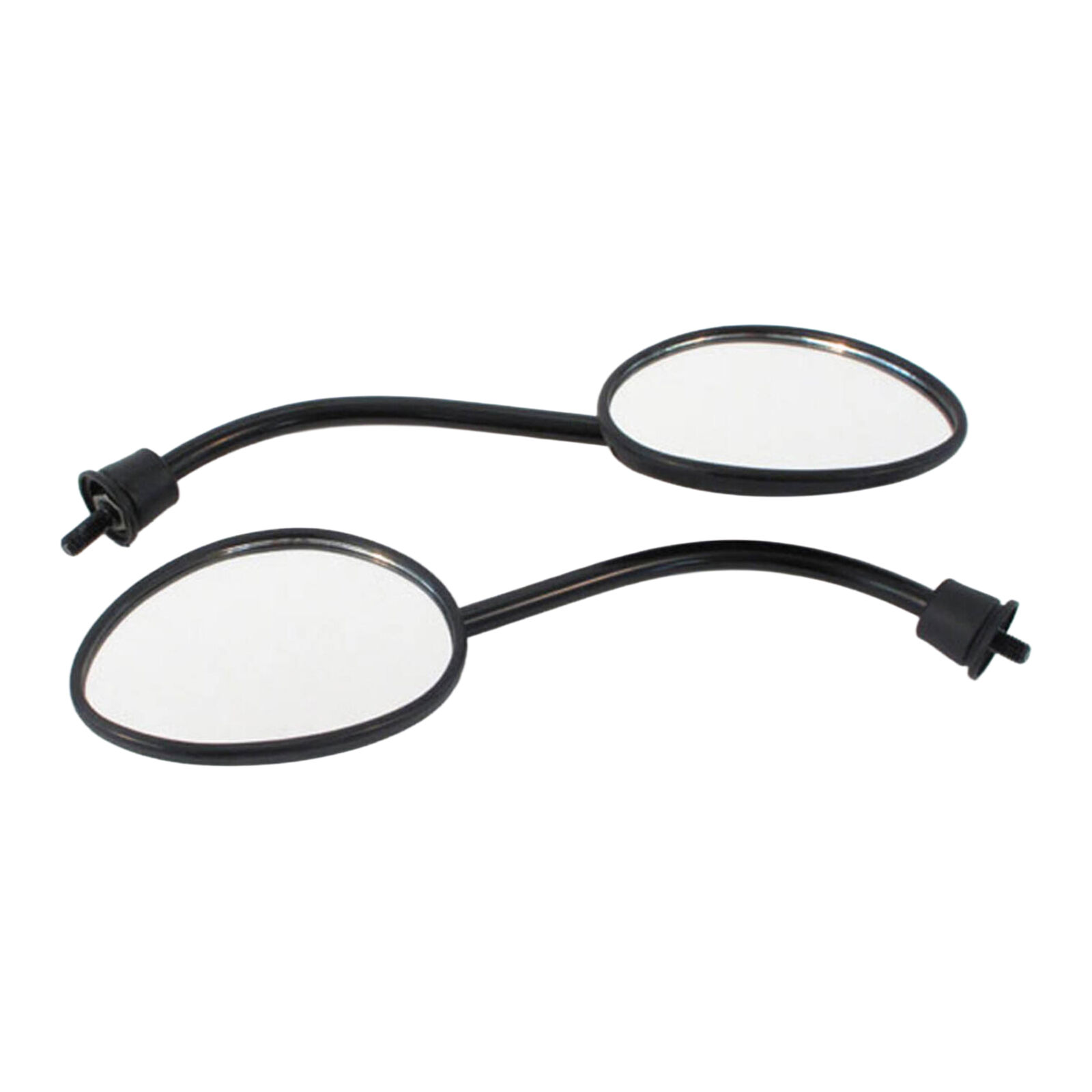 thumbnail image 2 of M2S Black Rear View Mirror For Piaggio Zip 50 & More – 8mm R/H Thread, E-Marked 2 of 6