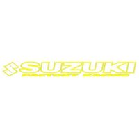 SUZUKI WINDSCREEN STICKER - FACTORY RACING - MADE IN AUSTRALIA