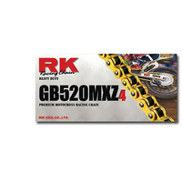 RK GB520MXZ4 120 LINK PREMIUM HEAVY DUTY GOLD CHAIN-CRF/YZF/RMZ/KXF