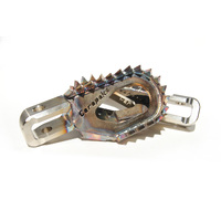 BETA RR RS 2020 to 2023 -5mm DOWN / -10mm BACK STAINLESS STEEL FOOTPEGS