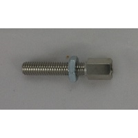 MAGURA M6 UNSLOTTED CABLE ADJUSTING SCREW - 38MM LENGTH 6.5MM SLEEVE 2.7MM CABLE