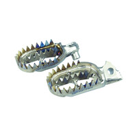YZ125 YZ250 YZ250F YZ250FX YZ426F YZ450F 1997 TO 2023 TITANIUM FOOTPEGS- SCAR