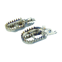 CR125 CR250 CRF150R CRF250R CRF450R CRF250L 2002 TO 2023 TITANIUM FOOTPEGS S2516