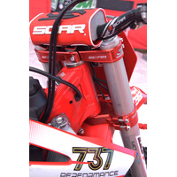 GAS GAS KTM HUSQVARNA 125-501 13-23 TRIPLE CLAMPS RED SCAR RACING S5417RD