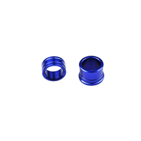 YZ125 250 450 F X BILLET ALLOY BLUE FRONT WHEEL SPACERS SCAR RACING SFWS101