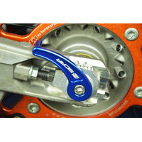 KTM HUSQVARNA BETA GAS GAS BILLET REAR AXLE PULL BLUE SCAR RAP500BL