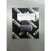 STORM TITANIUM REAR BRAKE RESERVOIR CAP FITS:SUZUKI RM/RMZ, KAWASAKI KX/KXF/KLX