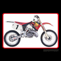 1995 1996 1997 CR125 CR250 TECNOSEL GRAPHICS KIT 1996 REPLICA T81V03