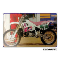 1990 1991 1992 YZ250 TECNOSEL GRAPHICS KIT 1992 REPLICA T82V00