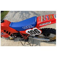 1986 1985 CR250 CR500 OEM REPLICA SEAT COVER THROTTLE JOCKEY TJG86CR250