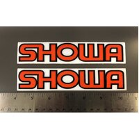 1986 CR 125 250 500 SHOWA FORK LEG DECALS THROTTLE JOCKEY TJVSF