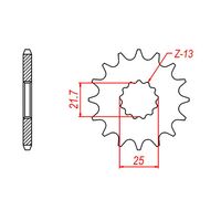 SPROCKET FRONT MTX 520 16T #525