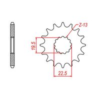 SPROCKET FRONT MTX 435 15T #530