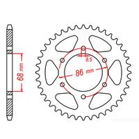 SPROCKET REAR MTX 473 37T #520