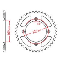 SPKT MTX 420 YZ65 (420 CONVERSION OF JT798-428)