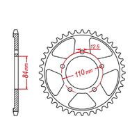 SPROCKET REAR MTX 1225 41T #520