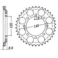 SPROCKET REAR MTX 477 43T #520