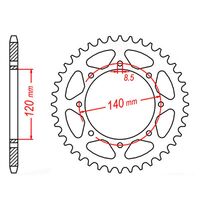 SPROCKET REAR MTX 487 43T #520