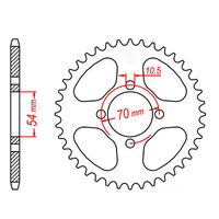SPROCKET REAR MTX 1206 42T #428