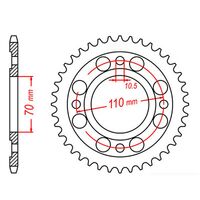 SPROCKET REAR MTX 246 44T #530