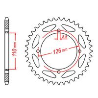 SPROCKET REAR MTX 1465 47T #420