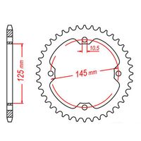 SPROCKET REAR MTX 1857 38T #520