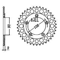 SPROCKET REAR MTX 491 40T #520 - INDENT