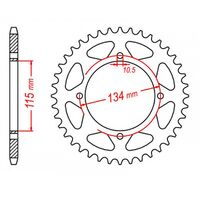 SPROCKET REAR MTX 718 48T #530