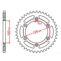 SPROCKET REAR MTX 735 36T #520