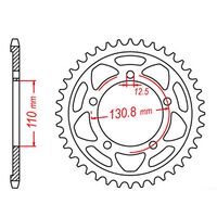 SPROCKET REAR MTX 007 45T #525