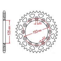 SPROCKET REAR MTX 55T #520