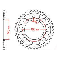 SPROCKET REAR MTX 298 45T #530