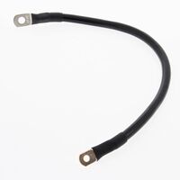 15IN. LONG UNIVERSAL BATTERY CABLE - BLACK.