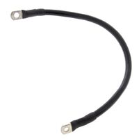 16IN. LONG UNIVERSAL BATTERY CABLE - BLACK.