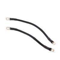 BATTERY CABLE KIT - BLACK. FITS SOFTAIL 1989-2008.