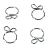 FS00042 FUEL HOSE CLAMP 4 PC KIT - WIRE STYLE 11.5MM ID