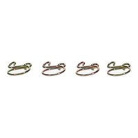 FS00048 FUEL HOSE CLAMP 4 PC KIT - WIRE STYLE 10.8mm ID