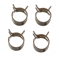 FS00056 FUEL HOSE CLAMP 4 PC KIT - BAND STYLE 12mm ID