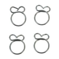 FS00058 FUEL HOSE CLAMP 4 PC KIT- WIRE STYLE 7.6mm ID