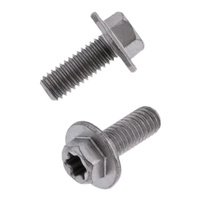 Bolt Large Flange Euro Bolt 6x15mm (Packet of 10)