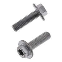 Bolt Large Flange Euro Bolt 6x20mm (Packet of 10)