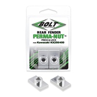Bolt Rear Fender Perma Nuts - Fits Kawasaki KX250/450