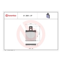Brembo Brake Pad Sintered Rear