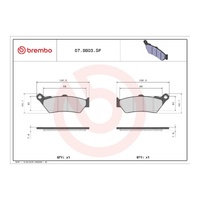 Brembo Brake Pad Sintered Rear