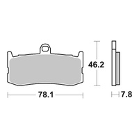Brembo Brake Pad Sintered Xtra