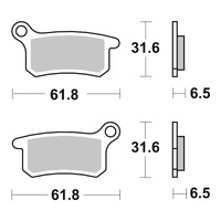 Brembo Brake Pad Offroad Race
